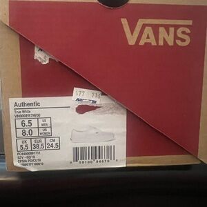 Vans Authentic True White Shoes